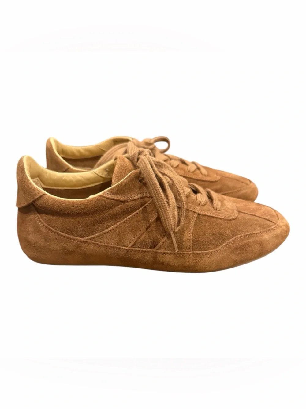 Madewell‎ Suede Sneaker in Chestnut Brown